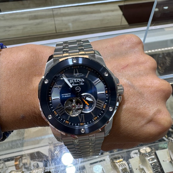 NEW- Bulova Marine Star Automatic Watch